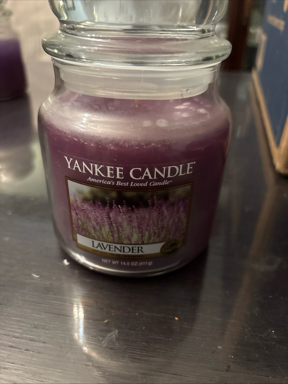 Yankee Candle RARE Lavender Jar Candle - 14.5 oz - Picture 2 of 9